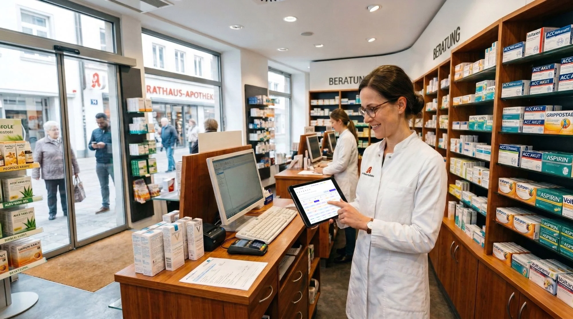 Apothekerin mit ApoShift